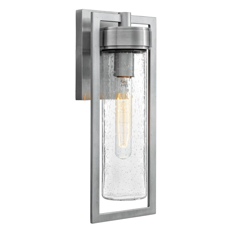 Ajaylah Wall Light, Brushed Aluminum