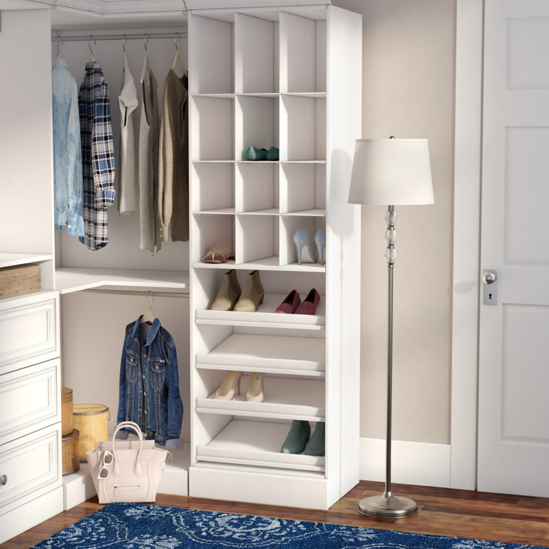 Alvaretta 25'' Closet System, White