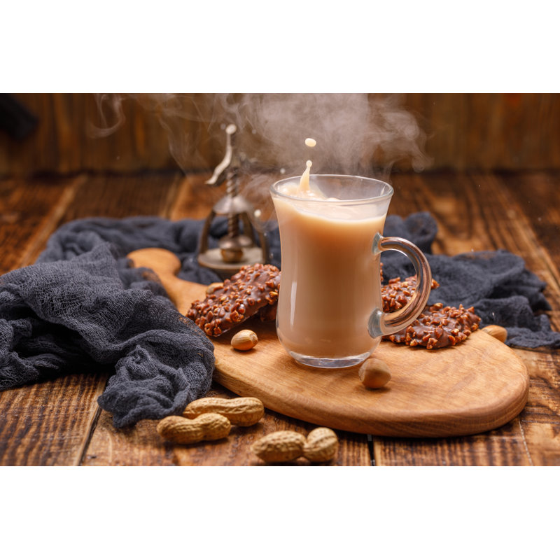 Tea With Biscuits - Wrapped Canvas Print, 30cm H x 46cm W x 3.8cm D