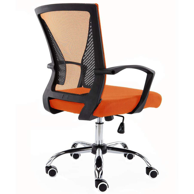 Mashea Mesh Task Chair, Black, Orange