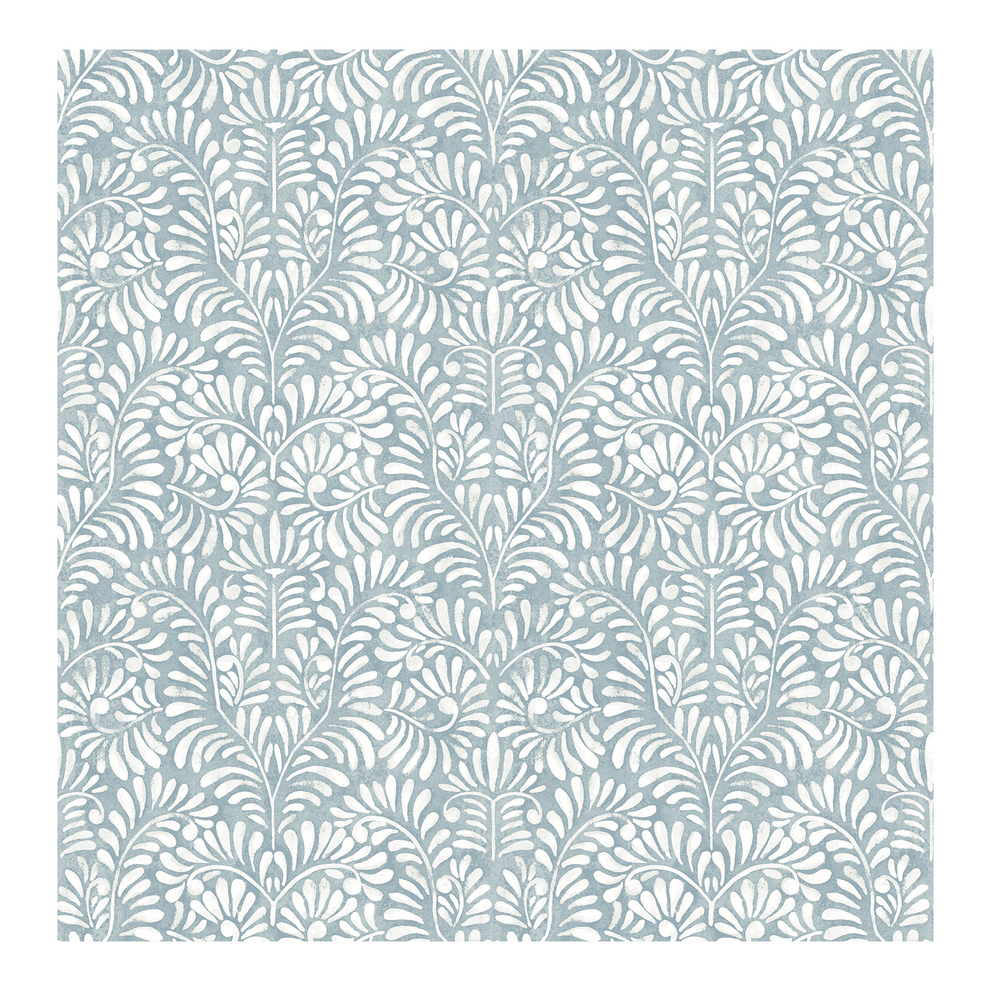 Cedric Floral Wallpaper, Blue