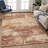 Machine Washable Indoor/Outdoor Jadiel ACN2362 Abstract Rug-2062068126