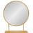 Jackie Metal Round Floor Mirror-1112867239