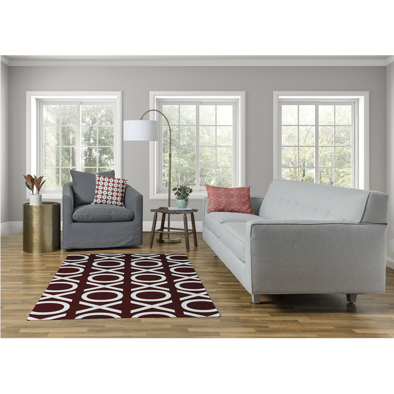 Chenille Indoor Rug, Rectangle 4' x 6'
