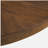 1 PCS Round Coffee table Brown
