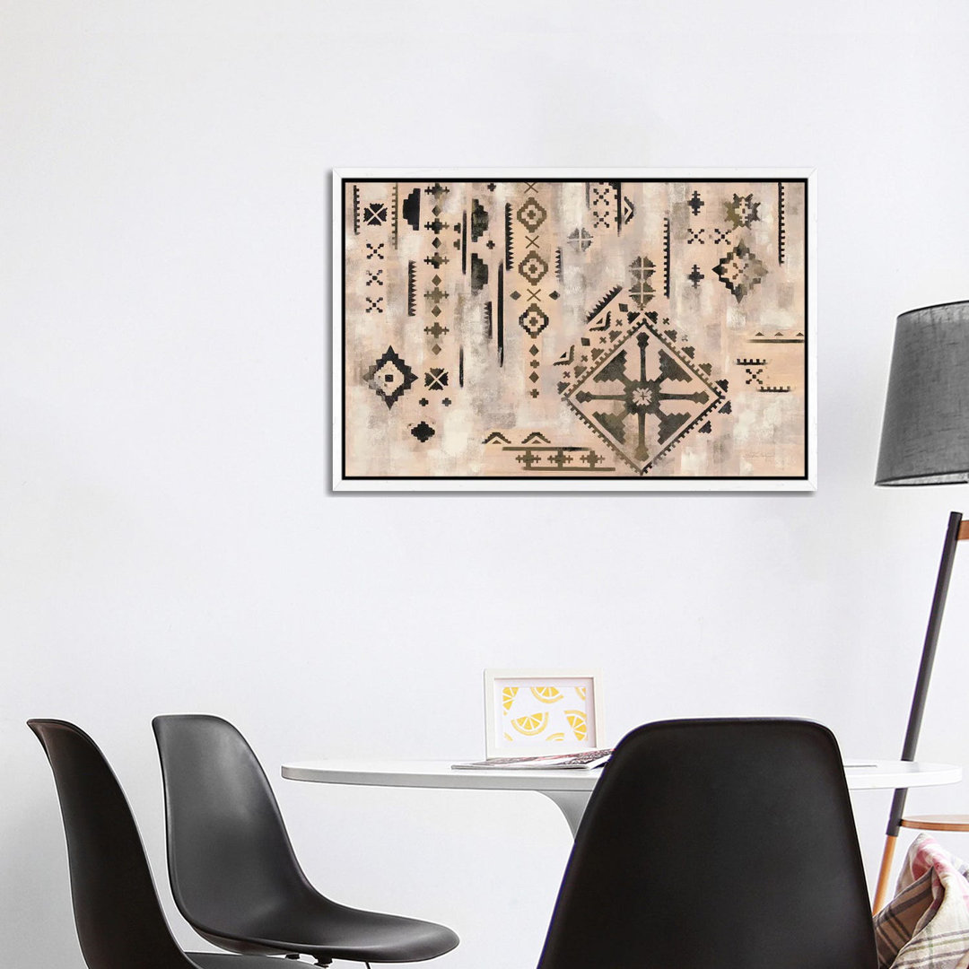 Scandanavian Mood I Neutral Black von Silvia Vassileva - Gallery-Wrapped Canvas Giclée