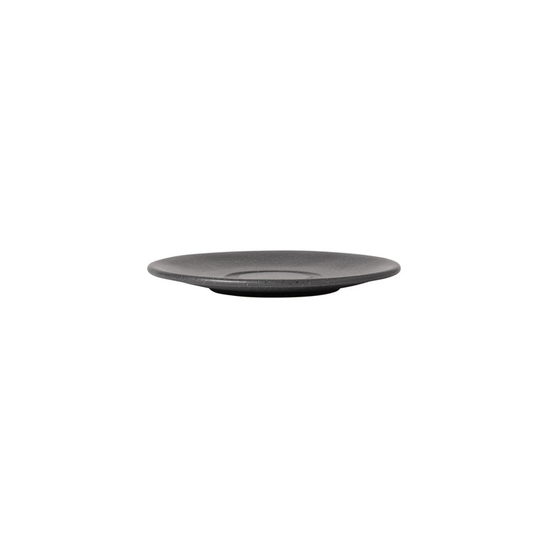 Roda Handmade Stoneware Saucer, Ardosia