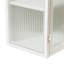 Armoire murale moderne 27,56 po à deux portes avec rangement à trois niveaux pour le vestibule-866605077