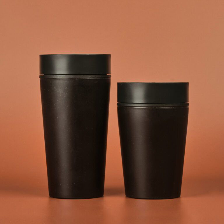 Circular&Co Circular&Co Coffee Cup Made From Recycled Coffee Coffee Waste & Recycled Polypropylene Travel Mug, 8oz