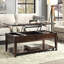 Table basse Malachi avec plateau relevable