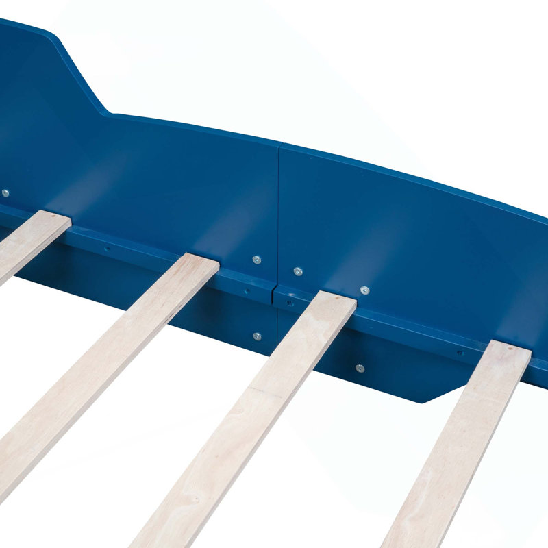Lit plateforme avec roulettes Race, Blue