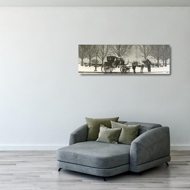 Hansom Cab, 13" H x 40" W