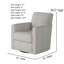 Fauteuil oscillant pivotant Balina Bindi-1658815373-1641152665