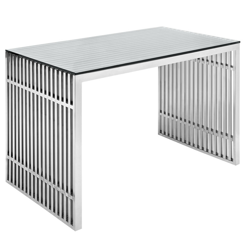 Gridiron Stainless Steel Desk