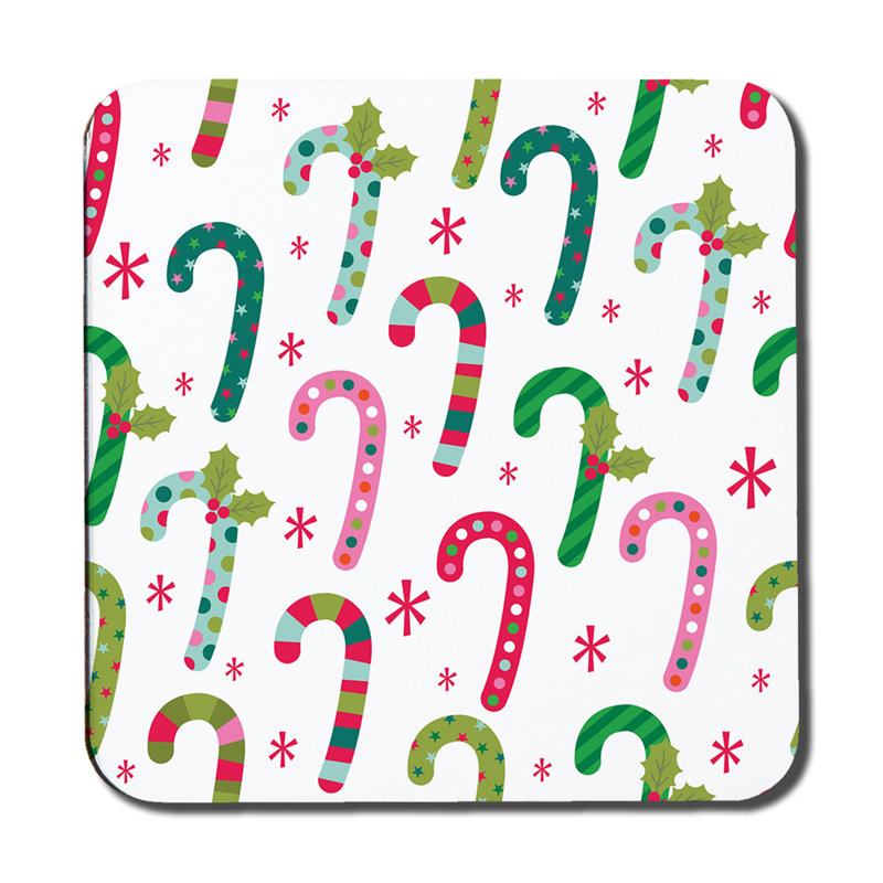 Square 6 Piece Coaster Set