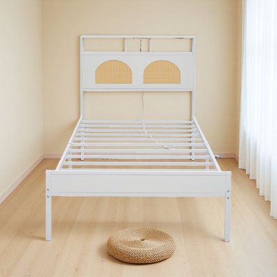 Twin Bed Frame With Headboard