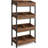 30 Inches 4-Tier Retail Display Rack With Hooks