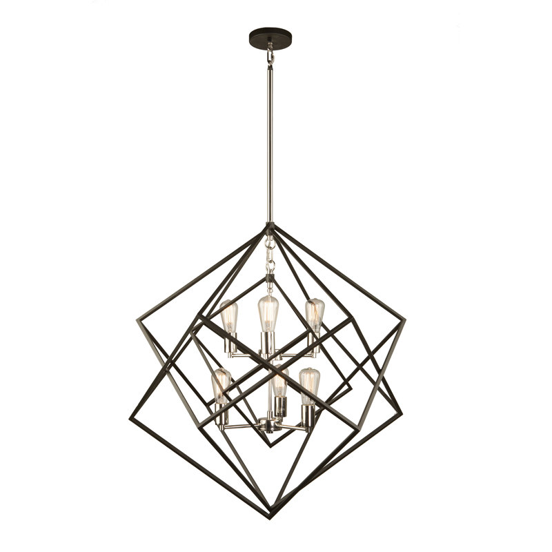 Artistry 6 - Light Dimmable Geometric Chandelier