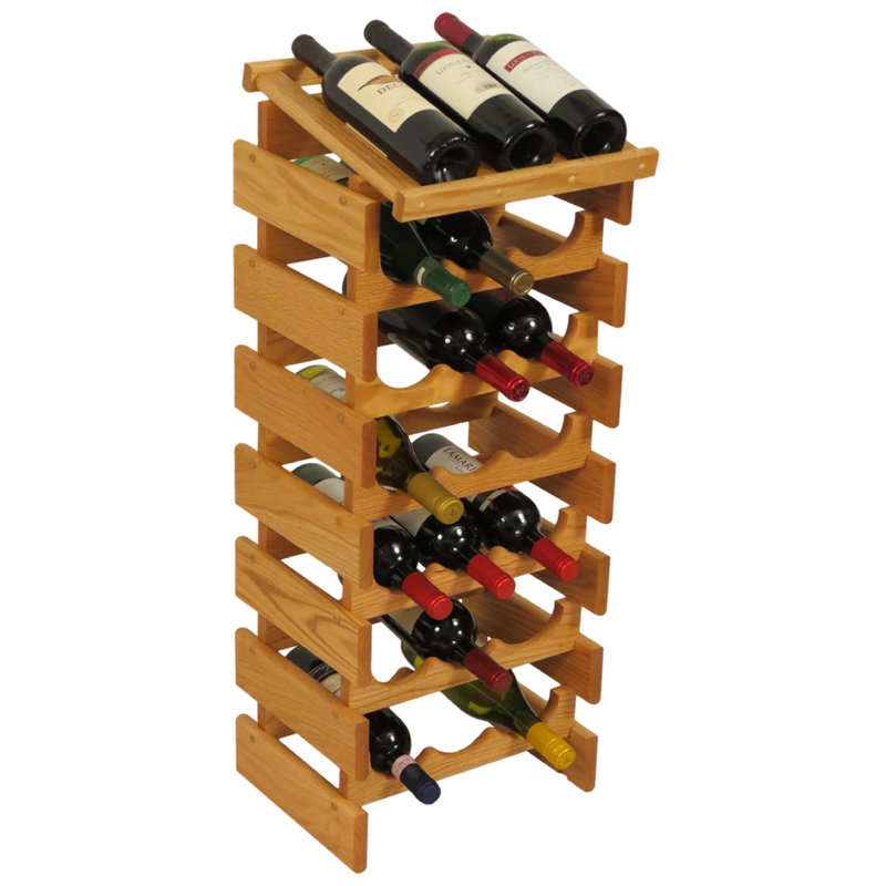 Support à vin Geis, Chêne clair