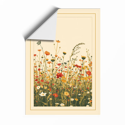 Wildflower Meadow Botanical - Framed Print