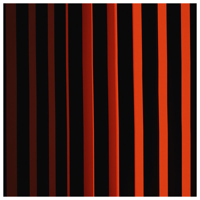 Couvertures à rayures verticales rouges et noires, L 60 po x H 80 po