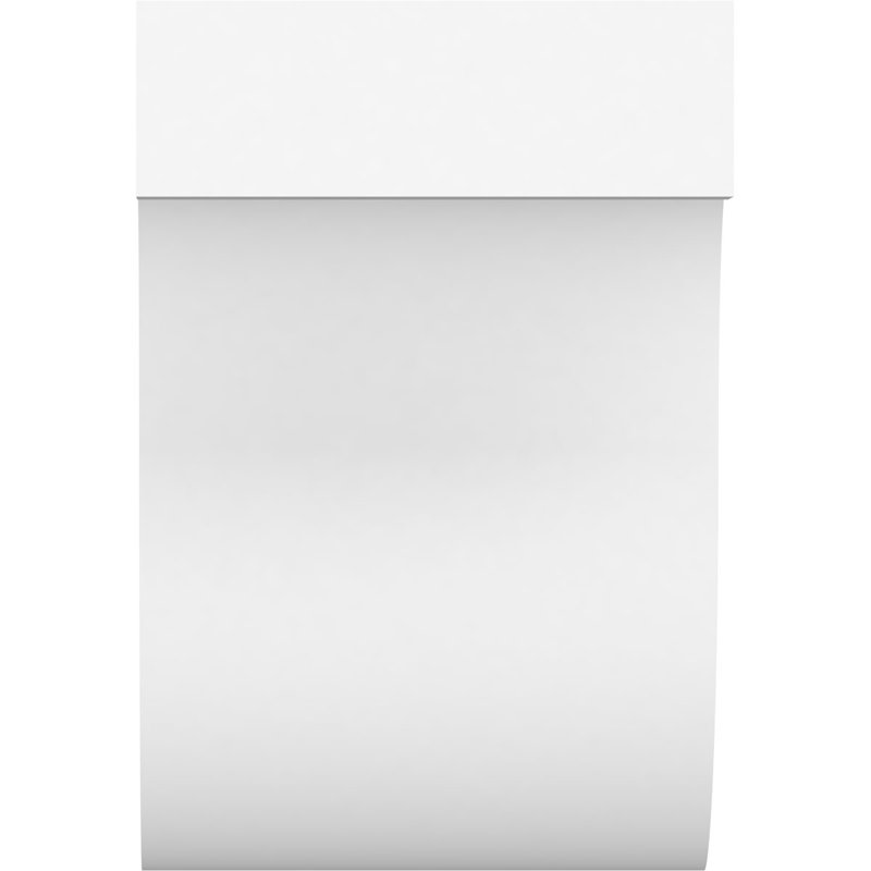 Queue de chevron standard en PVC de qualité architecturale Del Monte, H 6 po x L 4 po x P 30 po