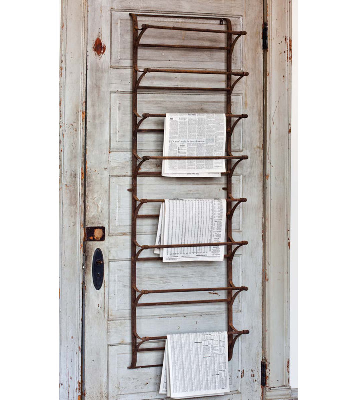 Metal Magazine Rack