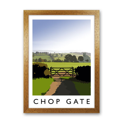 Chop Gate Portrait by Richard O'Neill - Print
