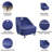 Accent Chair Upholstered in Fabric and Non-woven Fabric with Rubber Wood Legs Square Shape Sturdy Back Modern Glam Style Contemporary Design for Decorative Living Interior Furniture-1911959729