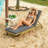 All-Weather Patio Chaise Lounge Cushion With 28D High-Density Foam, Waterproof Fabric, And Washable Cover For Pool And Garden Recliners-478495100