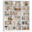 72.1" Triple Row 6-Tier White Open Bookshelf, Large Cube Storage Bookcase with 18 Storage Cubes, Display Shelving Unit for Home & Office-926512859