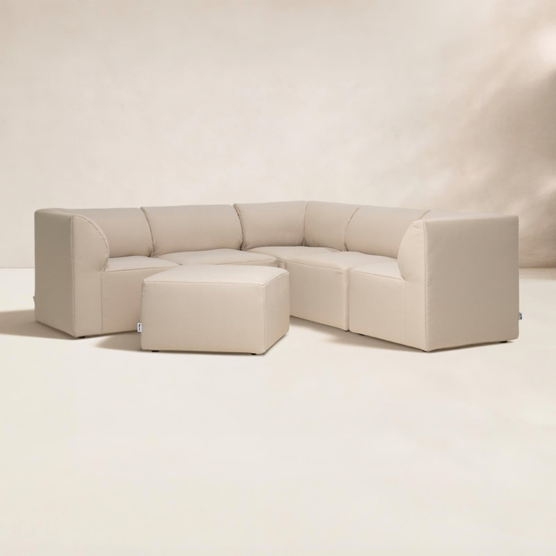 Canapé modulaire d'extérieur 6 pièces Big Joe, Bask Terra, 6