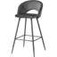 Hollydale Upholstered Counter Stool with Metal Frame-877019954