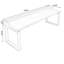 Bureau rectangulaire brun en bois massif-108954512