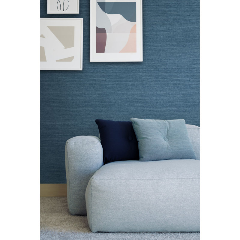 Rouleau de papier peint L 2,3 pi x l 27 po, Bleu