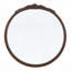 Cadre de miroir antique rond 30 "x 30" sculpté à la main rose, miroir mural pour espace de vie, salle de bain, décoration murale pour hall d'entrée