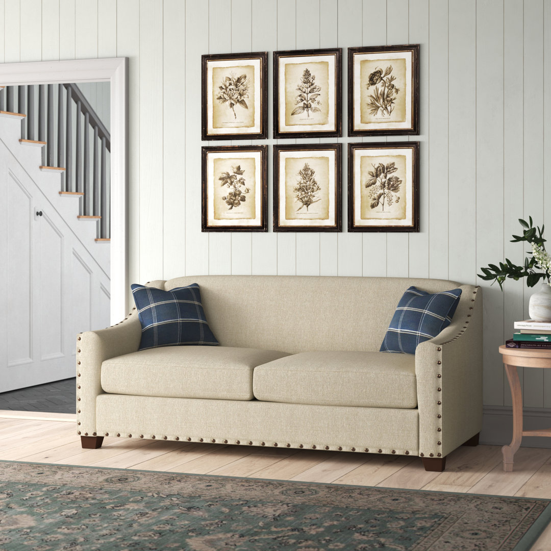 Allard 77 Upholstered Sofa Sand & Stable™ Mattress 