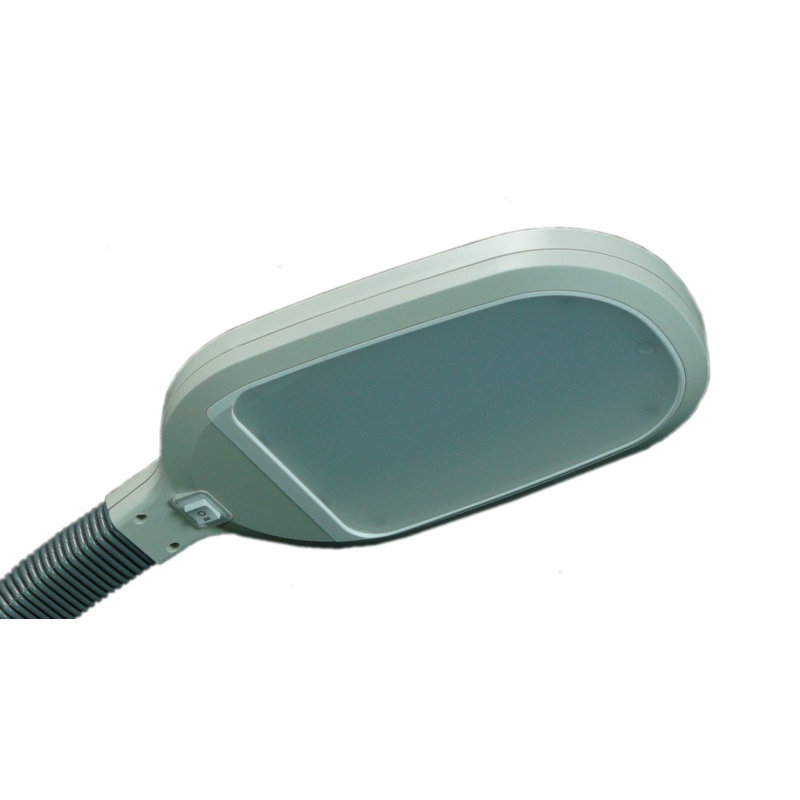 Justice Adjustable Desk Lamp, Gray