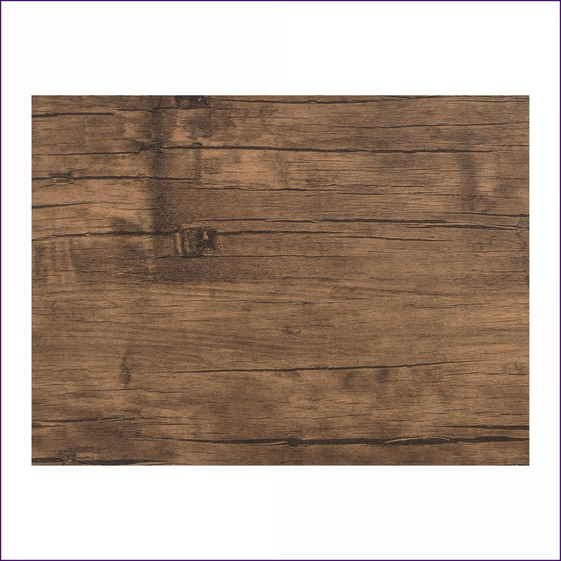 Ensemble d'îlot de cuisine avec abattant 2 tabourets | Bois d'hévéa | Bleu marine + noir + brun noyer | Ferme | Rectangulaire