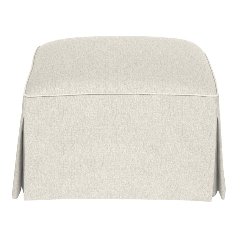 Repose-pieds Zoe, Chenille Nompton Snow Crypton®