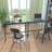 Demontalvo Metal Base Computer Desks-576388830
