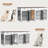 86.7" Double Dog Crates Furniture, Large Farmhouse Dog Kennel With 4 Drawers As Tv Stand, Heavy Duty Dog Cage For 2 Large Dogs-1505719330