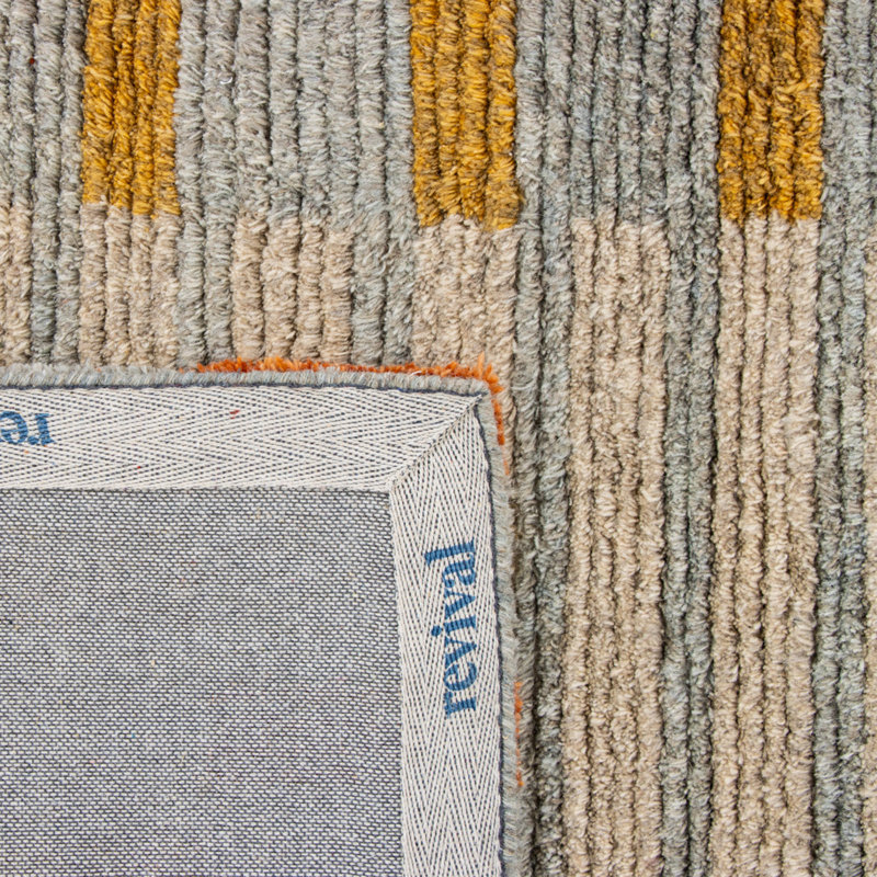 Joist Hand-tufted Wool Rug, Rectangle 5' x 8'