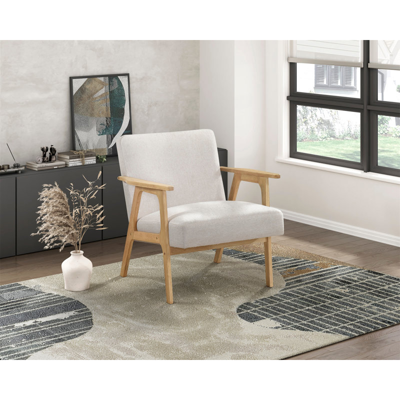Fauteuil d'appoint 1 pièce Modern Home Furniture, Beige