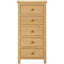 Taounate 50 cm W Chest of 5 Drawers