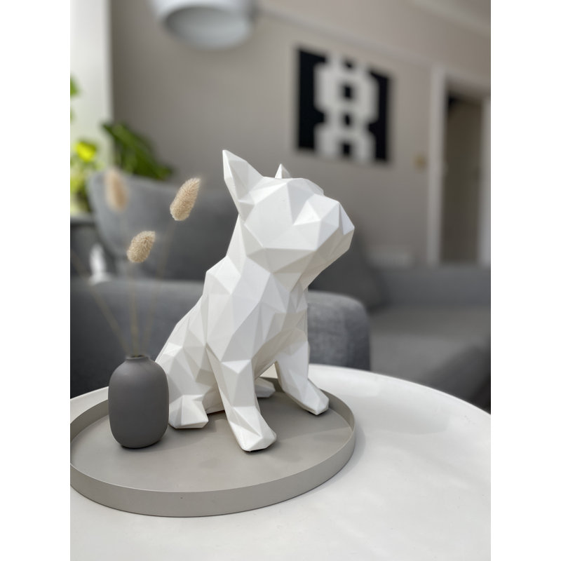 Animals Figurines & Sculptures, White