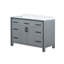 Meuble-lavabo simple blanc l 48 po x P 22 po Ziva-1382078999-1474133704