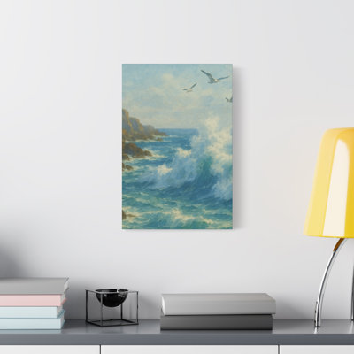 Aaroon Single Picture Frame Print on Canvas