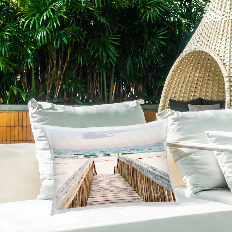 Coussin extérieur Steps to Beach Shore