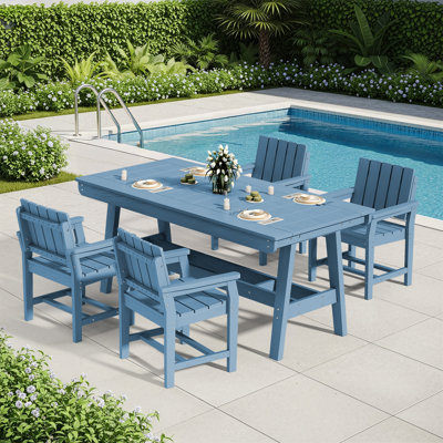 67.91"HDPE Outdoor Dining Table